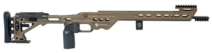 Masterpiece Arms BA Comp Chassis Tikka SA RH Burnt Bronze - Masterpiece Arms