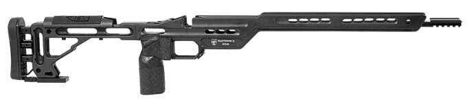 Masterpiece Arms BA Hybrid Chassis Rem700 LA RH Black - Masterpiece Arms