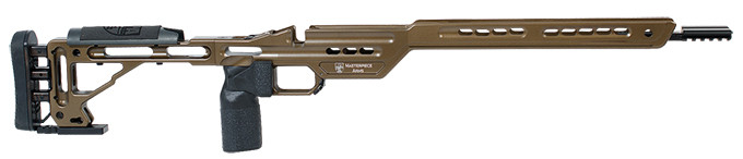 Masterpiece Arms BA Hybrid Chassis Rem700 LA RH Burnt Bronze - Masterpiece Arms