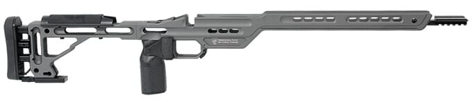Masterpiece Arms BA Hybrid Chassis Rem700 LA RH Tungsten - Masterpiece Arms
