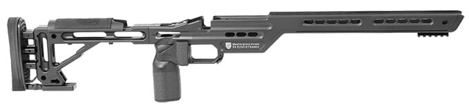 Masterpiece Arms BA Hybrid Chassis Rem700 SA RH Black - Masterpiece Arms