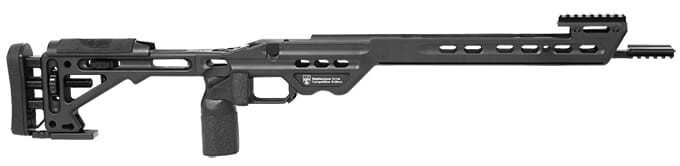 Masterpiece Arms Remington Long Action Right Hand Black Competition Chassis - Masterpiece Arms