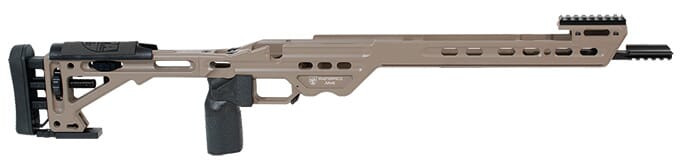Masterpiece Arms Remington Long Action Right Hand Flat Dark Earth Competition Chassis - Masterpiece Arms