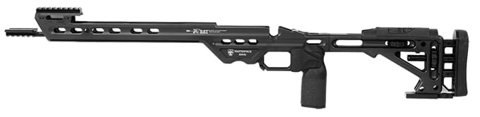 Masterpiece Arms Remington Short Action Left Hand Black Competition Chassis - Masterpiece Arms