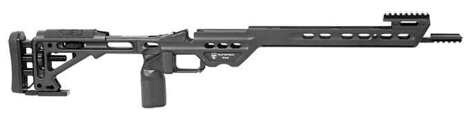 Masterpiece Arms Remington Short Action Right Hand Black Competition Chassis - Masterpiece Arms