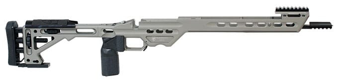 Masterpiece Arms Remington Short Action Right Hand Gunmetal Competition Chassis - Masterpiece Arms