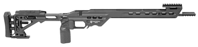 Masterpiece Arms Tikka Short Action Right Hand Black Competition Chassis - Masterpiece Arms
