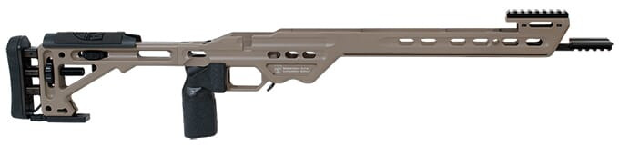 Masterpiece Arms Tikka Short Action Right Hand Flat Dark Earth Competition Chassis - Masterpiece Arms