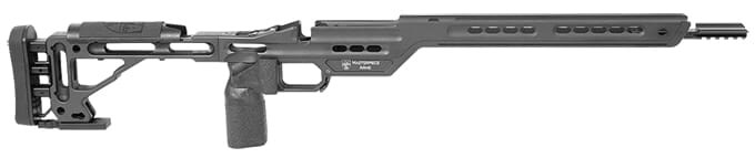 Masterpiece Arms Remington Short Action Right Hand Black Hybrid Chassis - Masterpiece Arms