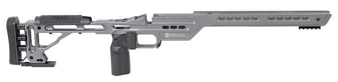 Masterpiece Arms Remington Short Action Right Hand Gunmetal Hybrid Chassis - Masterpiece Arms