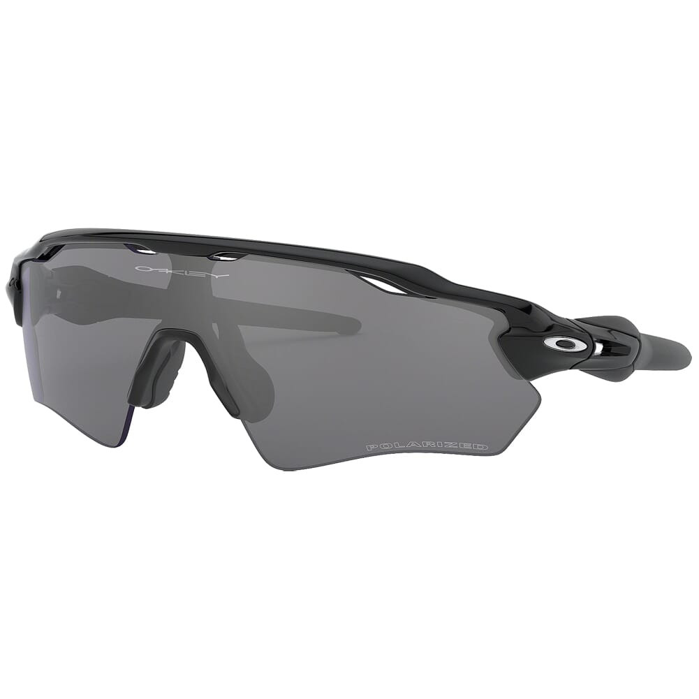 Oakley Radar EV XS Path Polished Black w/Black Iridium Polarized Lenses OJ9001-0731 - Oakley