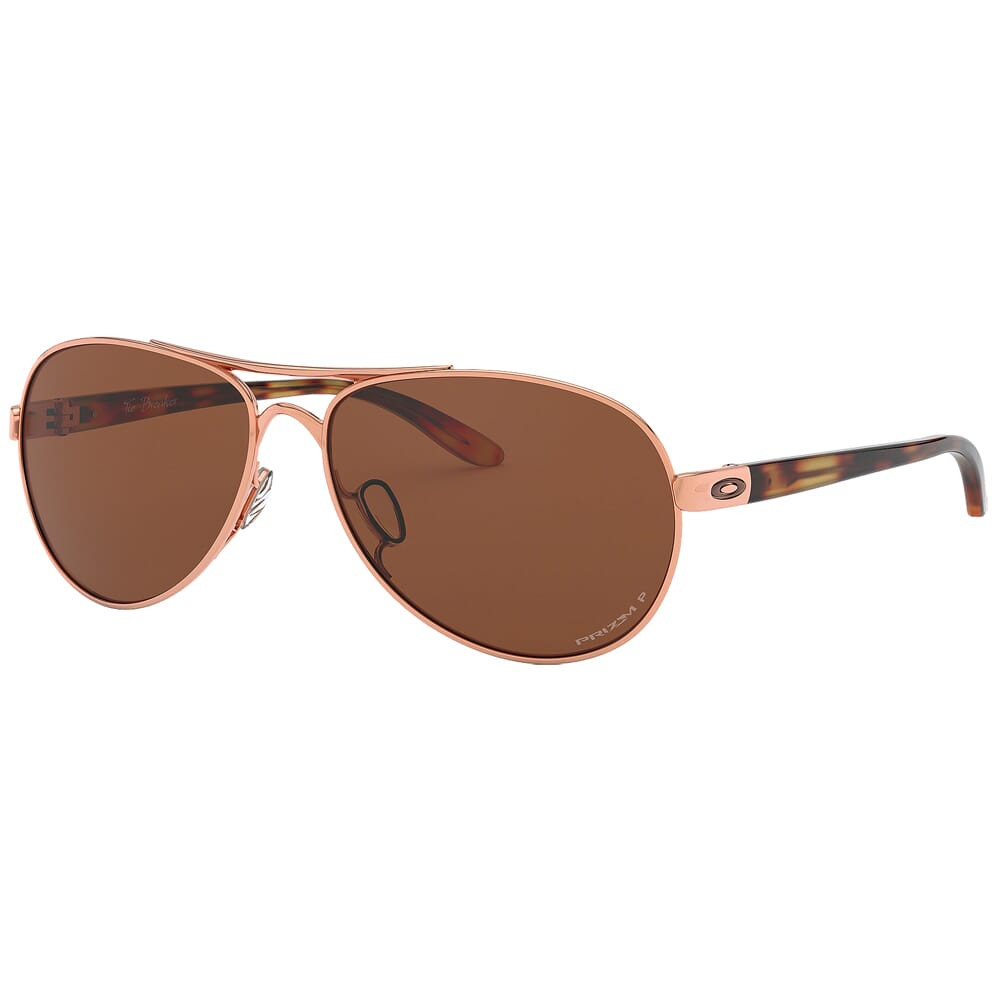 Oakley Tie Breaker Rose Gold w/PRIZM Tungsten Polarized Lenses OO4108-1756 - Oakley