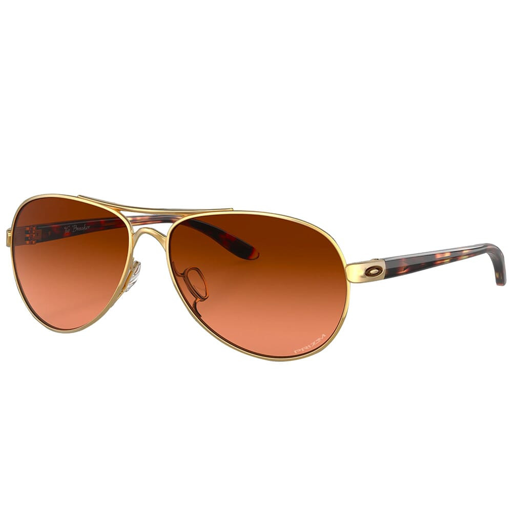 Oakley Tie Breaker Polished Gold w/PRIZM Brown Gradient Lenses OO4108-2056 - Oakley