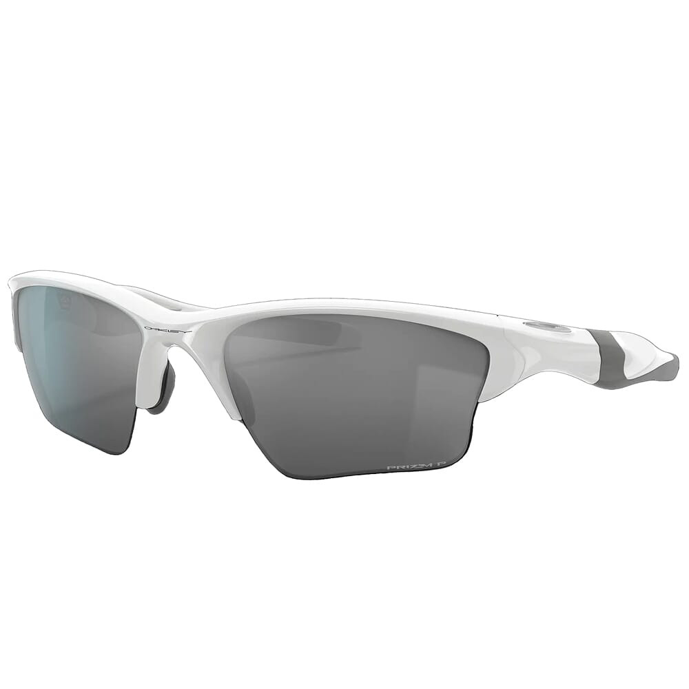 Oakley Half Jacket 2.0 XL Polished White w/PRIZM Black Polarized Lenses OO9154-6962 - Oakley