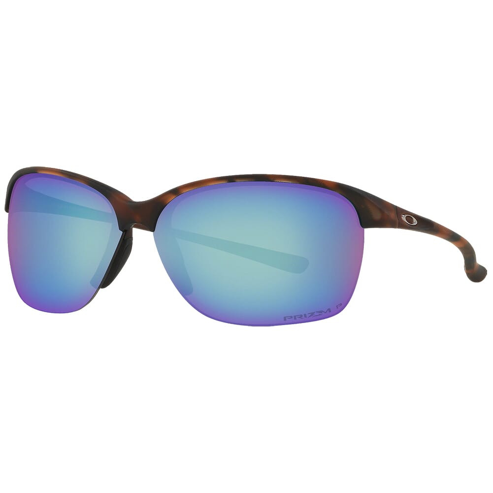 Oakley Unstoppable Matte Brown Tortoise w/PRIZM Deep Water Polarized Lenses OO9191-1865 - Oakley