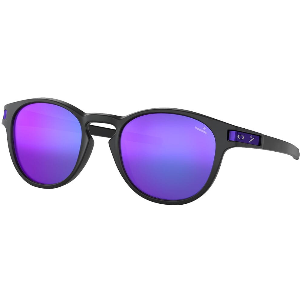 Oakley SI Latch Infinite Hero Matte Black w/Violet Iridium Lenses OO9265-3953 - Oakley