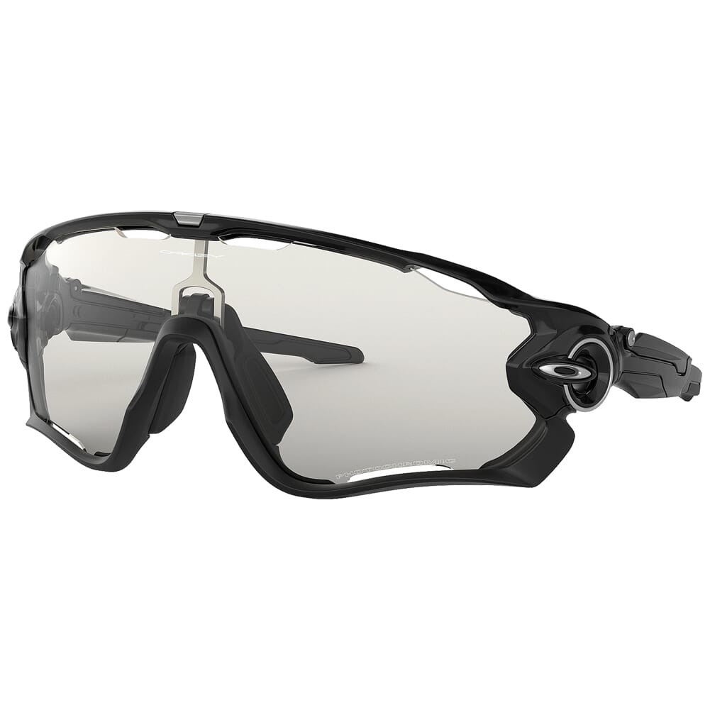Oakley Jawbreaker Polished Black w/Clear to Black Photochromic Lenses OO9290-14 - Oakley
