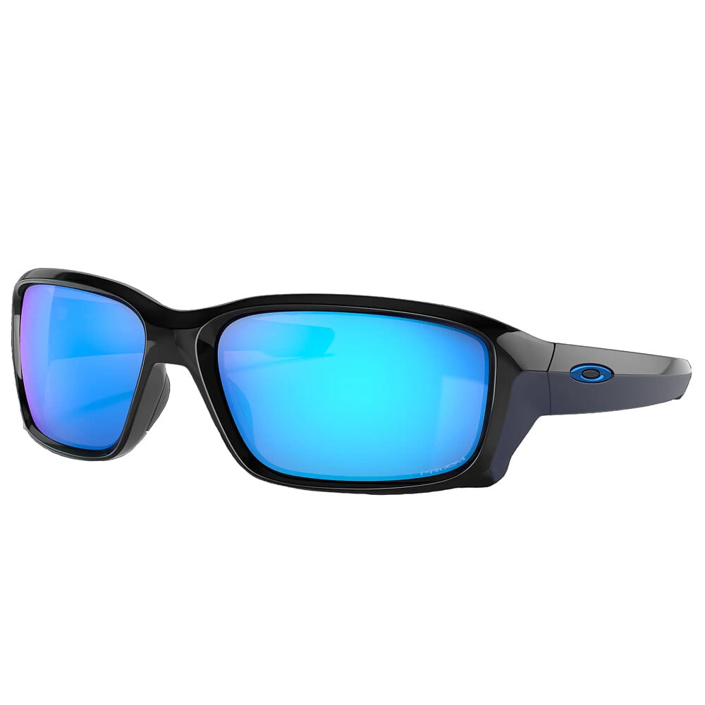 Oakley Straightlink Polished Black w/PRIZM Sapphire Lenses OO9331-2758 in Polished Back - Oakley