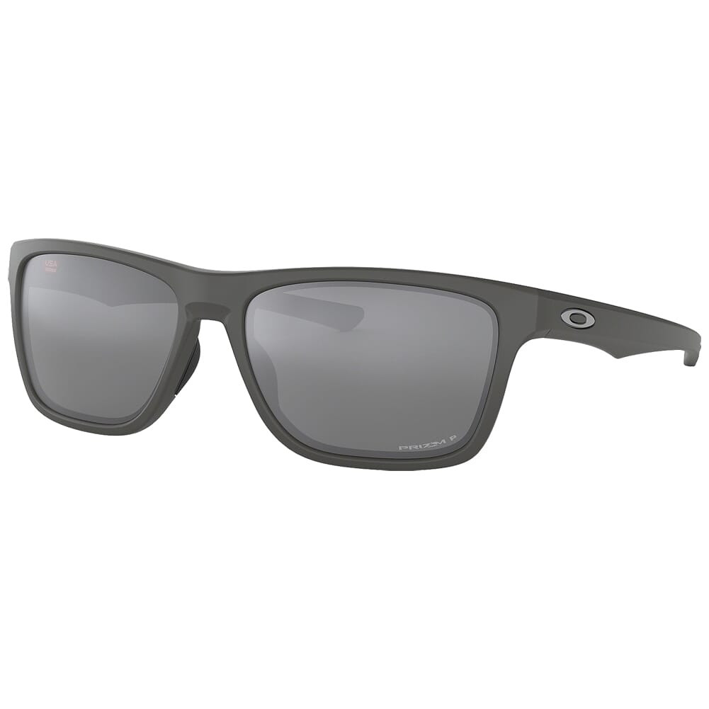 Oakley Holston Matte Dark Grey w/PRIZM Black Polarized Lenses OO9334-1158 - Oakley