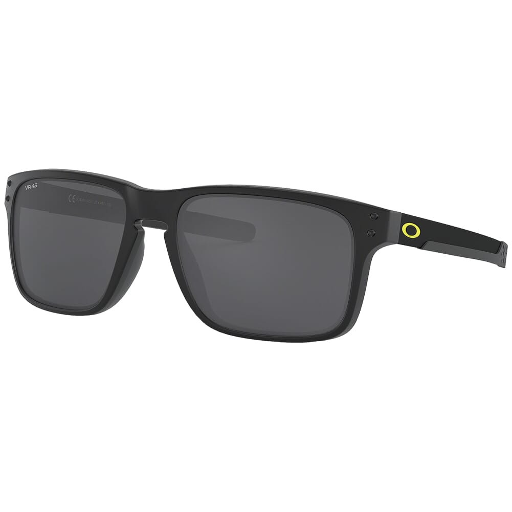 Oakley Holbrook Mix Valentino Rossi Matte Black w/PRIZM Black Polarized Lenses OO9384-1457 in Valentino Rossi Edition Matte Black - Oakley