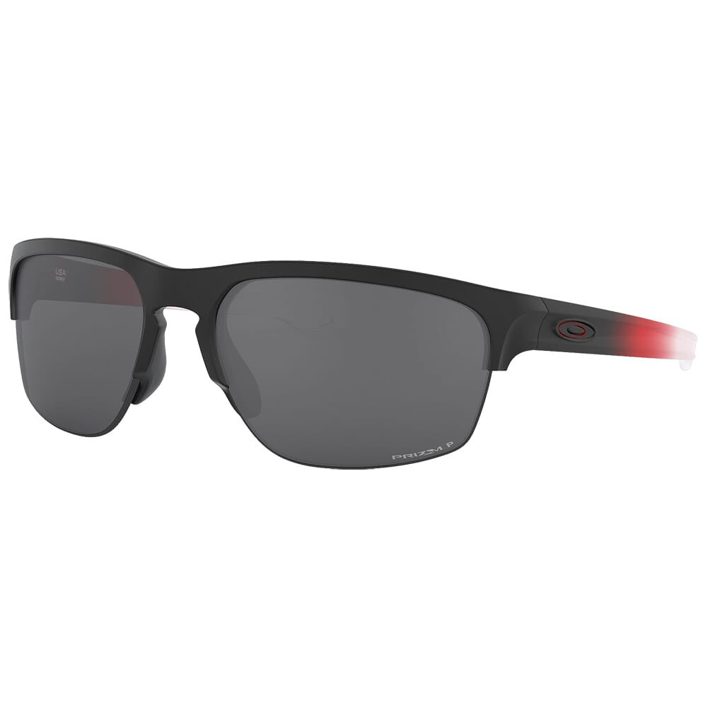 Oakley Sliver Edge Ignite Red Fade w/PRIZM Black Polarized Lenses OO9413-1365 - Oakley