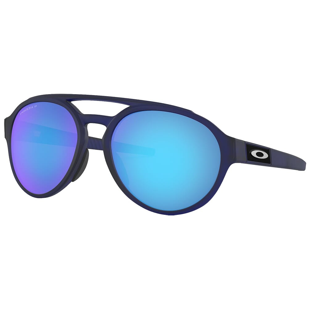 Oakley Forager Matte Translucent Blue w/PRIZM Sapphire Polarized Lenses OO9421-0658 - Oakley
