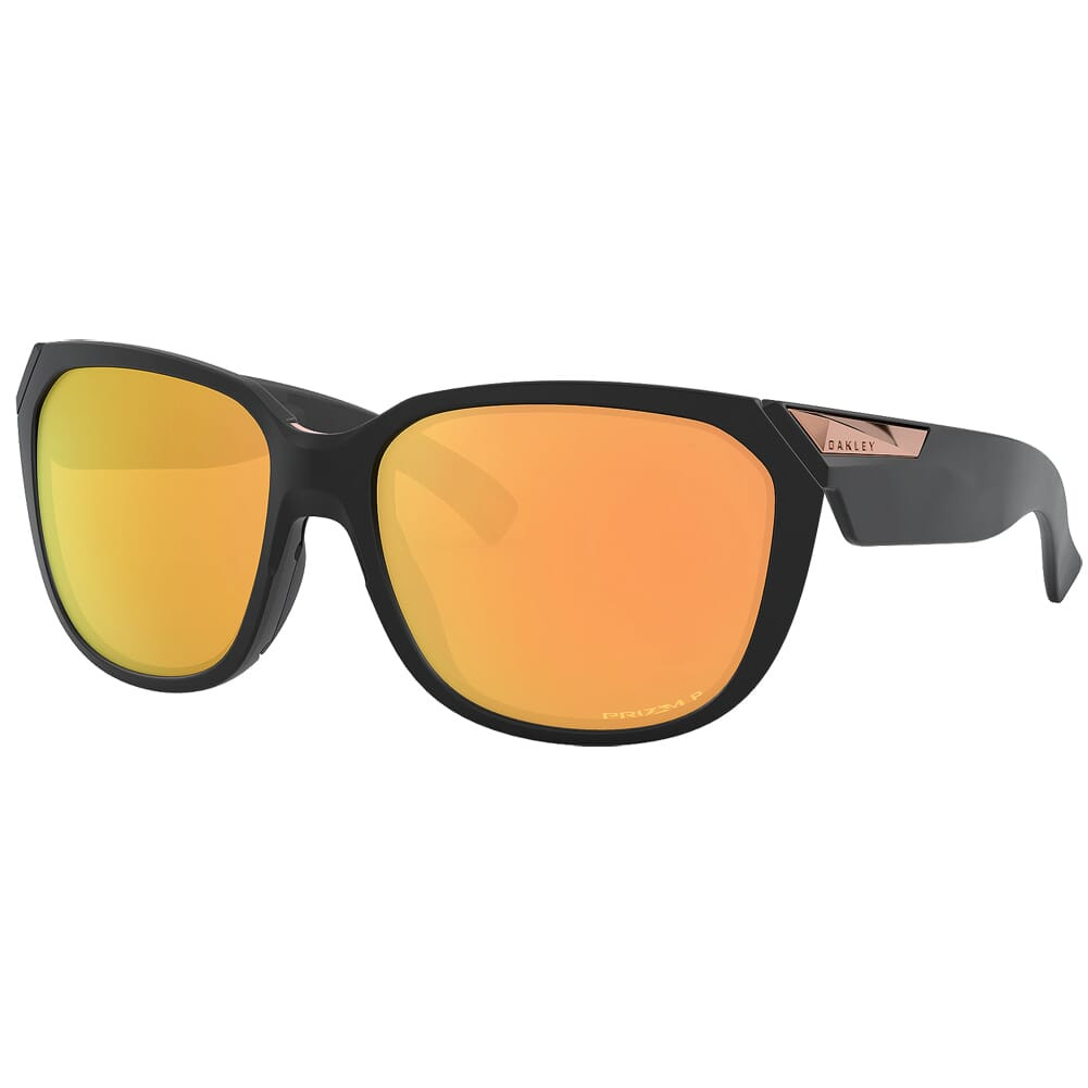 Oakley Rev Up Matte Black w/PRIZM Rose Gold Polarized Lenses OO9432-0859 - Oakley