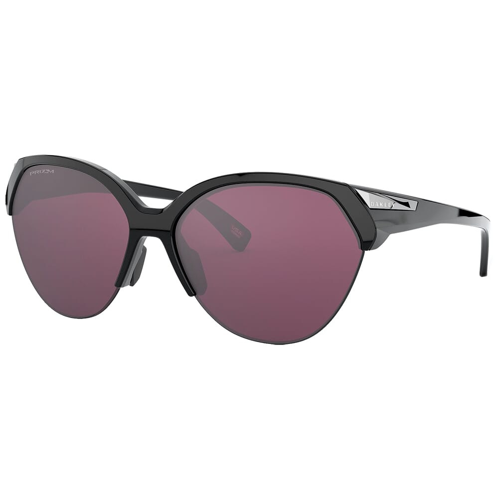 Oakley Trailing Point Polished Black w/PRIZM Road Black Lenses OO9447-0165 - Oakley