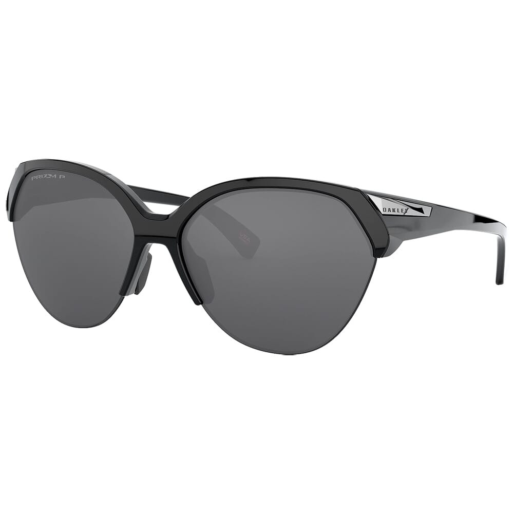 Oakley Trailing Point Polished Black w/PRIZM Black Polarized Lenses OO9447-0465 - Oakley