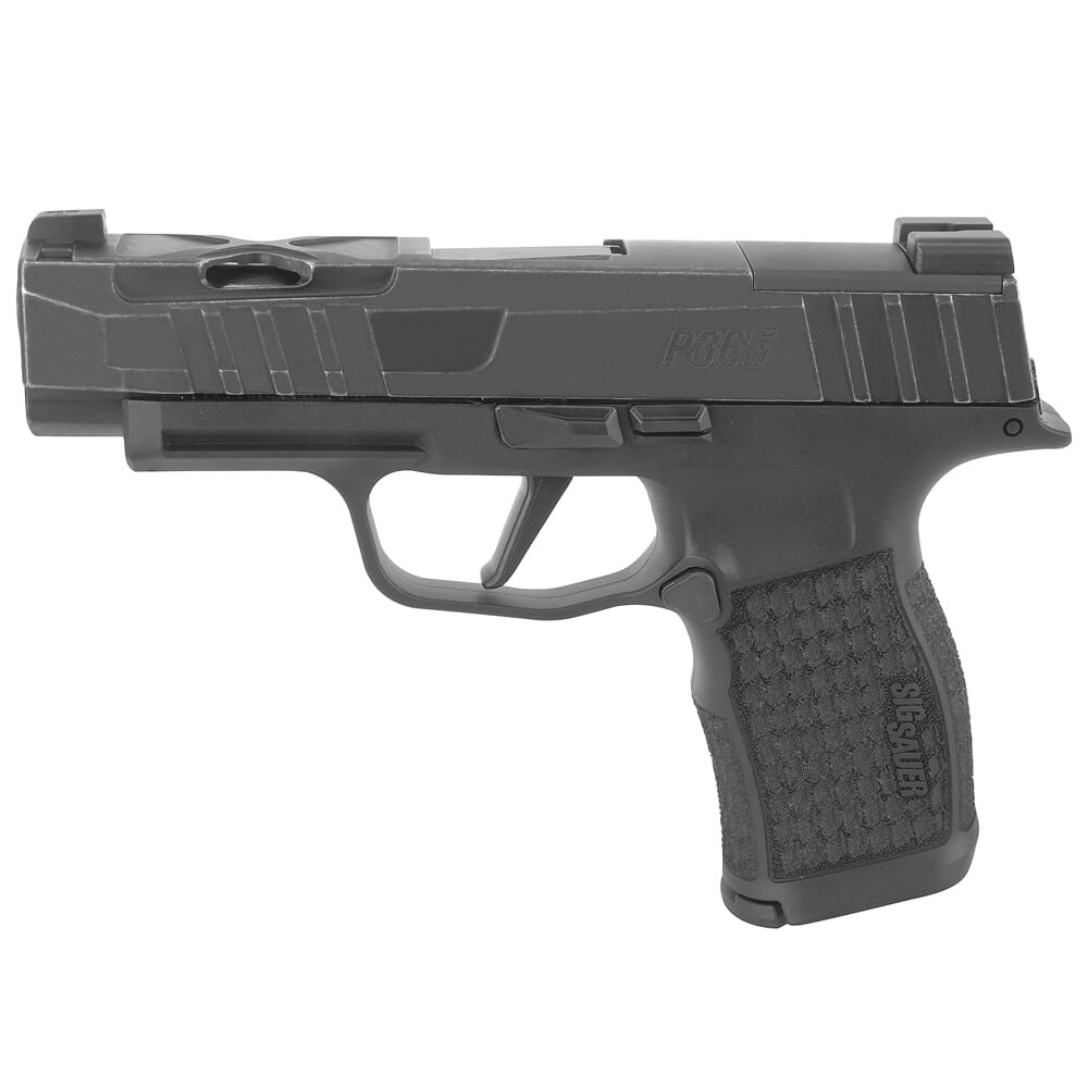 Sig Sauer P365 XL Spectre 9mm 3.7" Bbl, Striker Fired Trigger, XRay3 Sights, LXG Grip, Blk, Optics Ready Handgun w/(2)10rd Mags P365V001-10 - Sig Sauer