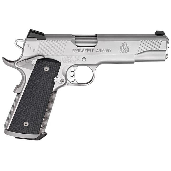 Springfield Armory 1911-A1 5" .45 TRP Service Stainless Pistol w/ Range Bag PC9107L18