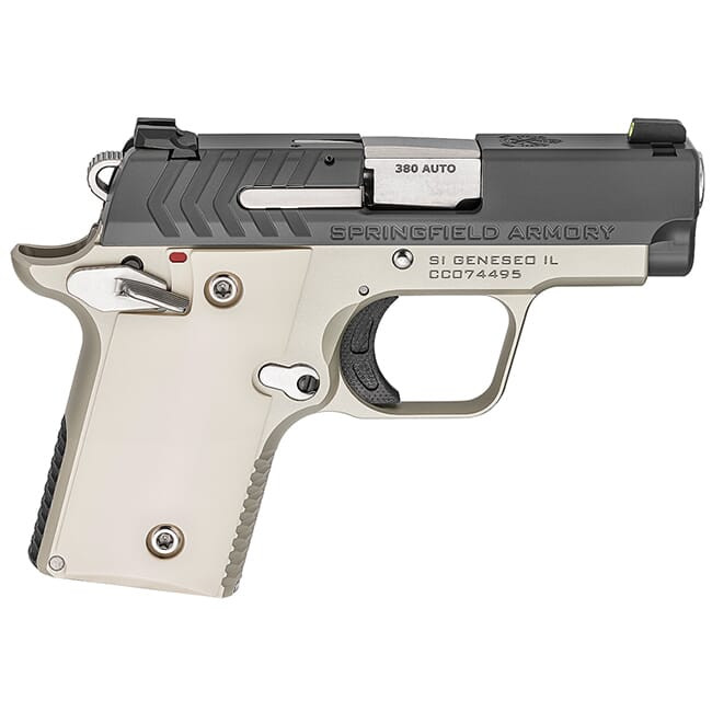 Springfield Armory 911 .380 ACP Platinum / Graphite Pistol (w/ 2 magazines) PG9109PG - Springfield Armory