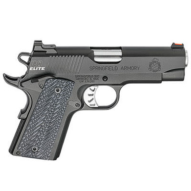 Springfield Armory 1911 Range Officer Elite Compact .45ACP 4" (2) 6rd Mags Black-T PI9126ER - Springfield Armory