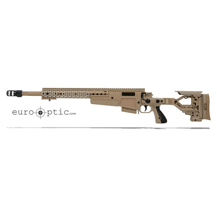 Accuracy International AX Pale Brown .308 Win 20" LH Rifle std brake SFP A-XS308WNPB20SM-LH - Accuracy International
