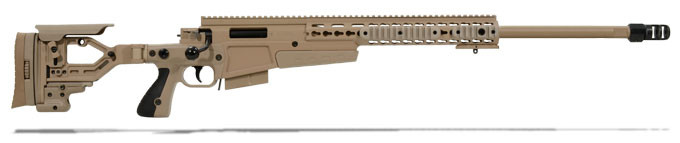 Accuracy International AX Pale Brown .308 Win. 24" Rifle std brake - SFP PSR-PB308-PB24-S-SP Range Demo