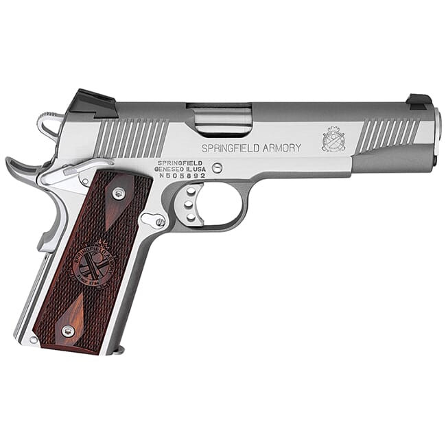 Springfield Armory 1911 Loaded .45 ACP Stainless Pistol w/ Instant Gear Up PX9151LIGU - Springfield Armory