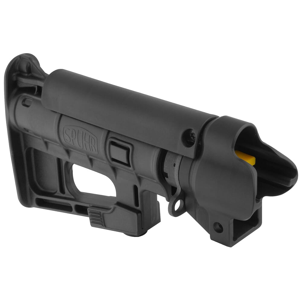 Spuhr MP5 6-Position Adjustable Stock Assembly w/Integrated Buffer & Non-Reciprocating Cheek Piece R-310 in Black - Spuhr