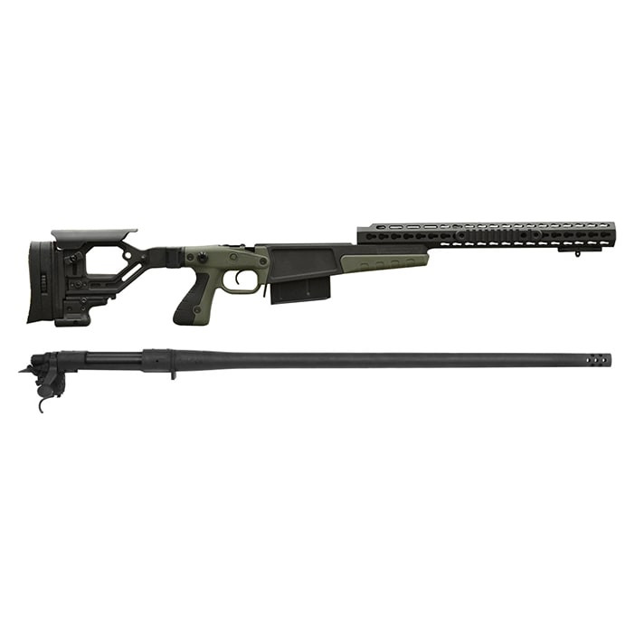 Remington Defense Remington 700P 5R 300 Win Mag with Accuracy International AX Green Chassis/Barreled Action Kit - Remington Defense