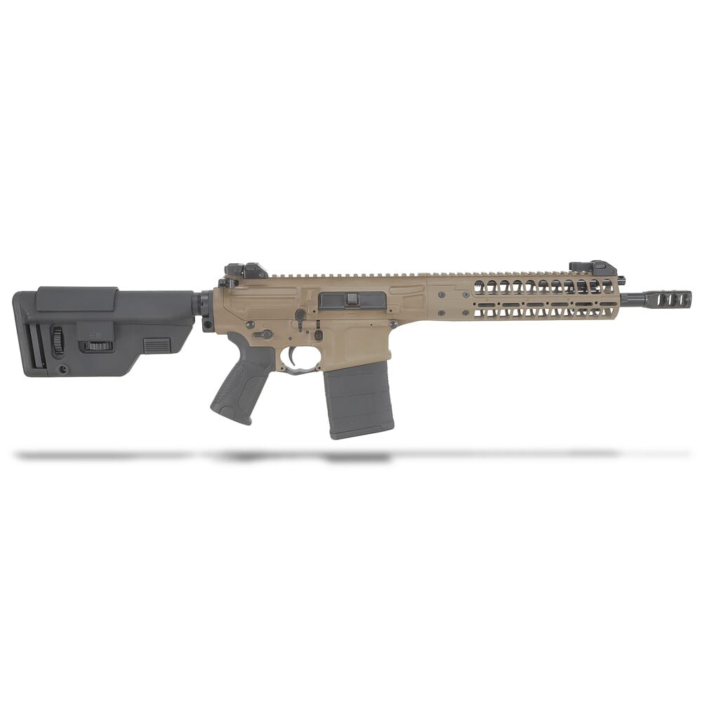 LWRC International LWRC REPR MKII 7.62x51 12" Std Hvy Bbl FDE Rear Charge Short Barrel Rifle REPRMKIIR7CK12 - LWRC International