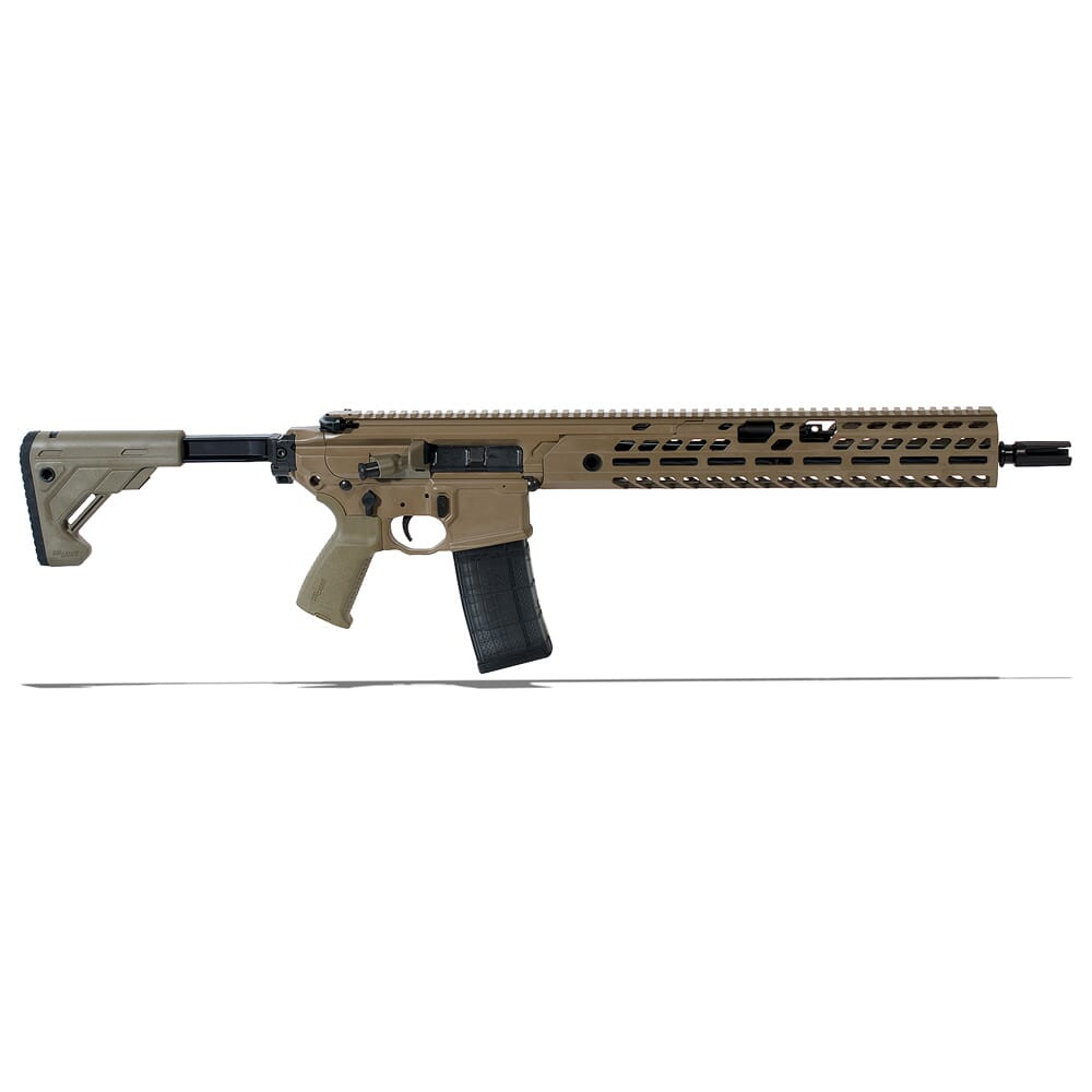 Sig Sauer MCX 5.56 Nato 16" FDE with Telescoping-Folding Stock RMCX-16B-TAP-P-FDE - Sig Sauer