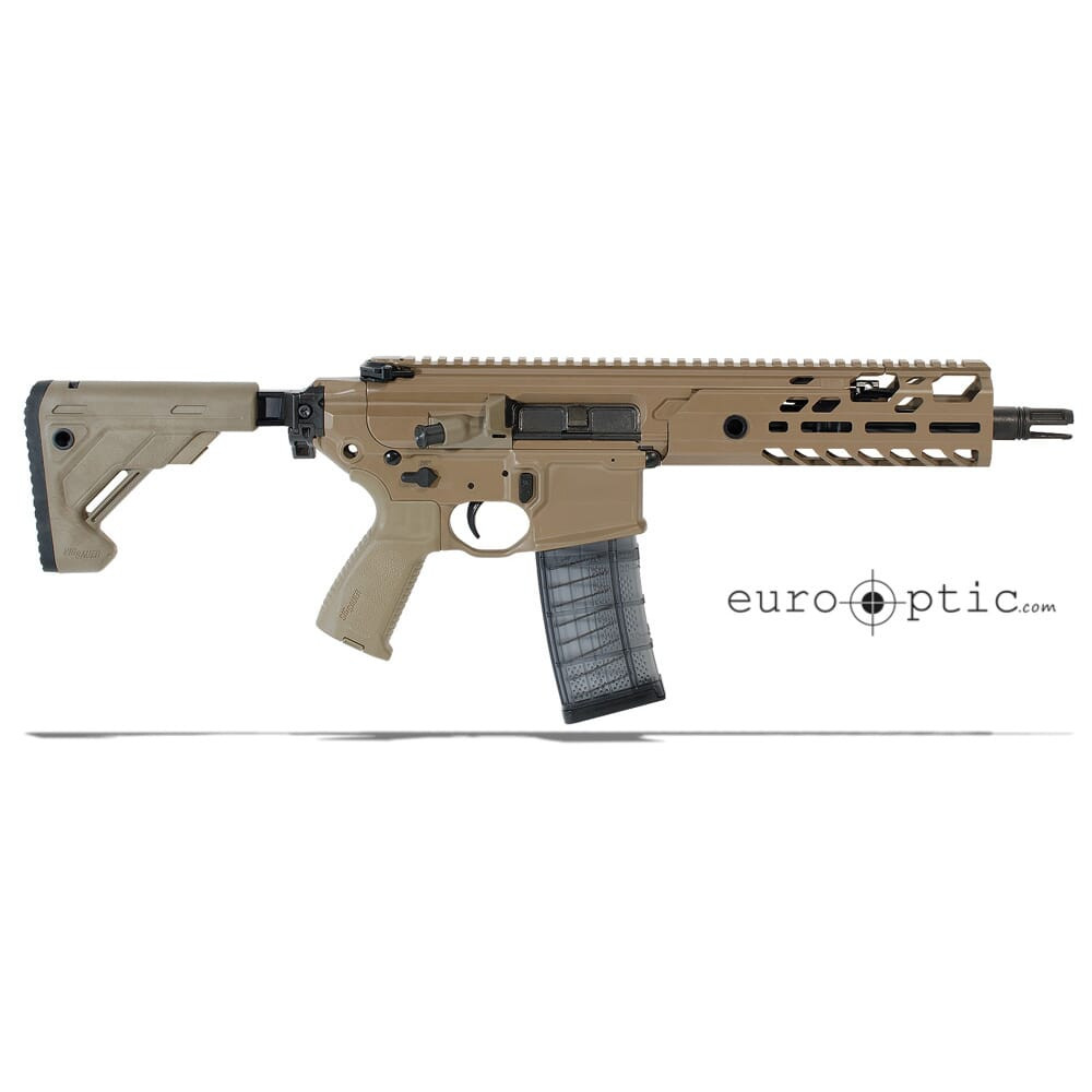 Sig Sauer MCX 300BLK 9" FDE with Telescoping-Folding Stock RMCX-300B-9B-TAP-FDE-SBR - Sig Sauer