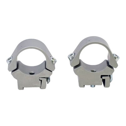Tikka 1" Low Silver Gray Scope Rings S132R967 - Tikka