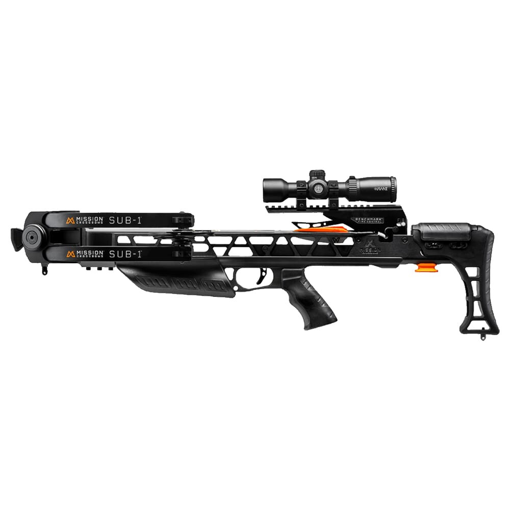 Mission Sub-1 Black PRE-SIGHTED Crossbow S1BK - Mission