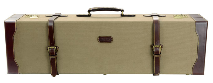 Sauer 202 Hatari Leather and Canvas Rifle Case - Sauer