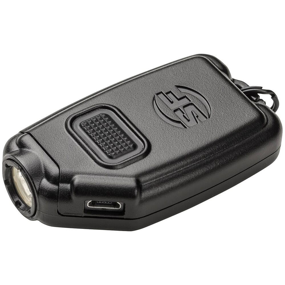 SureFire Sidekick Ultra-Compact Multi-Output 5/60/300 LED Black Keychain Flashlight SIDEKICK-A - SureFire
