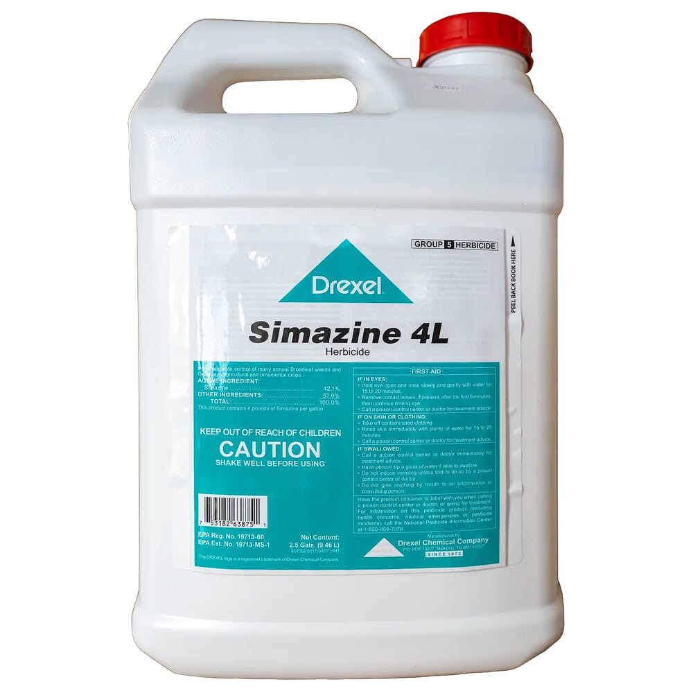Real World Wildlife Products Simazine 2.5g Herbicide SIMAZINE-2.5GAL - Real World Wildlife Products