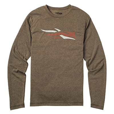 Sitka Gear Sitka Logo Long Sleeve T-Shirt 20045 Top - Sitka Gear