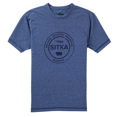 Sitka Gear Sitka Sitka Seal T-Shirt SS NAVY Small 20083-NV-S Top in Optifade Subalpine - Sitka Gear