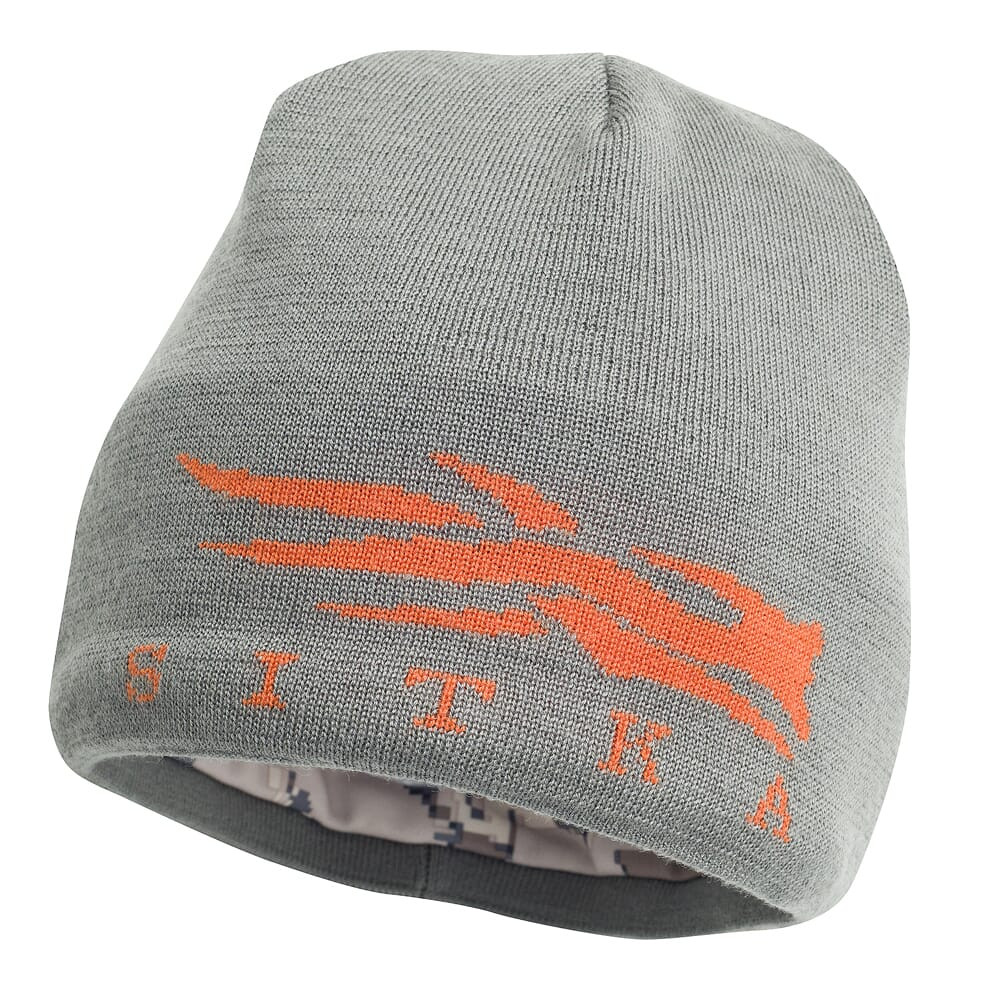Sitka Gear Solid Woodsmoke Reversible Windstopper Beanie 90167-WS-OSFA - Sitka Gear