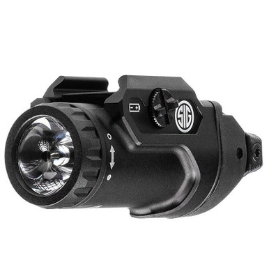 Sig Sauer FOXTROT2 Tactical Programmable 550 Lumen White Weapon Light - Fits M1913, Sig and Glock Rails SOF21000 - Sig Sauer